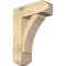 Ekena Millwork Thorton Craftsman Rough Sawn Bracket w/ Offset Brace, Douglas Fir, 8"W x 22"D x 30"H BKT0806X22X30THR04RDF - alternate 1